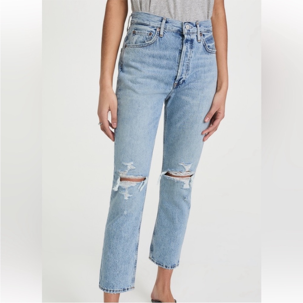 Agolde Riley Straight Leg Jeans